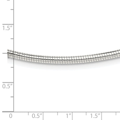 Sterling Silver Round 2.75mm Neckwire Necklace