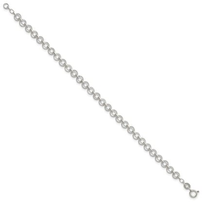 Sterling Silver 5mm Fancy Bracelet
