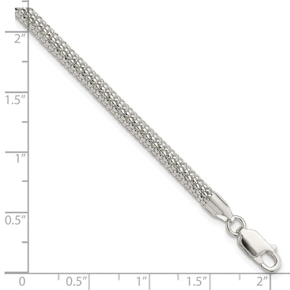 Sterling Silver Fancy 3.50mm Bracelet