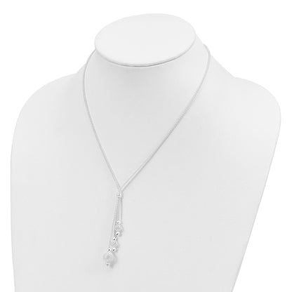 Sterling Silver Beaded Necklace