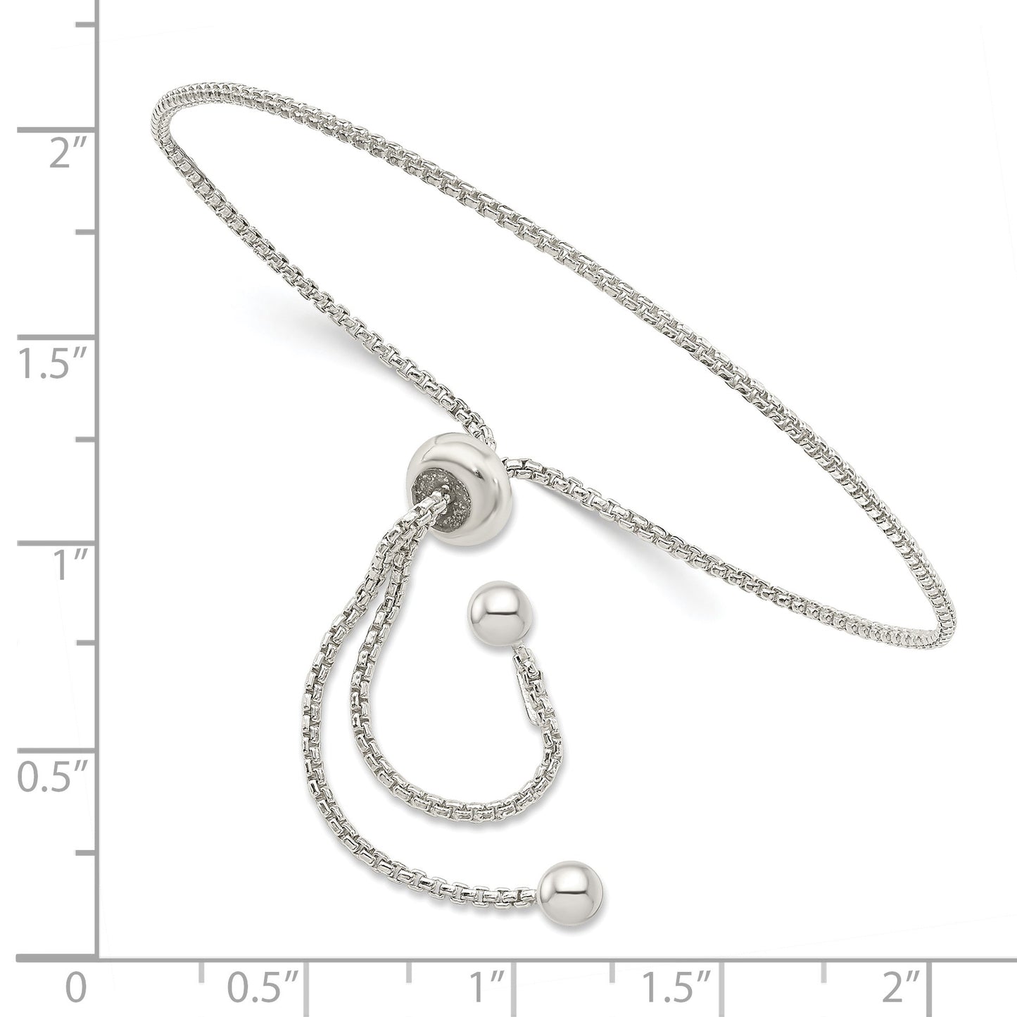 Sterling Silver Adjustable Bracelet