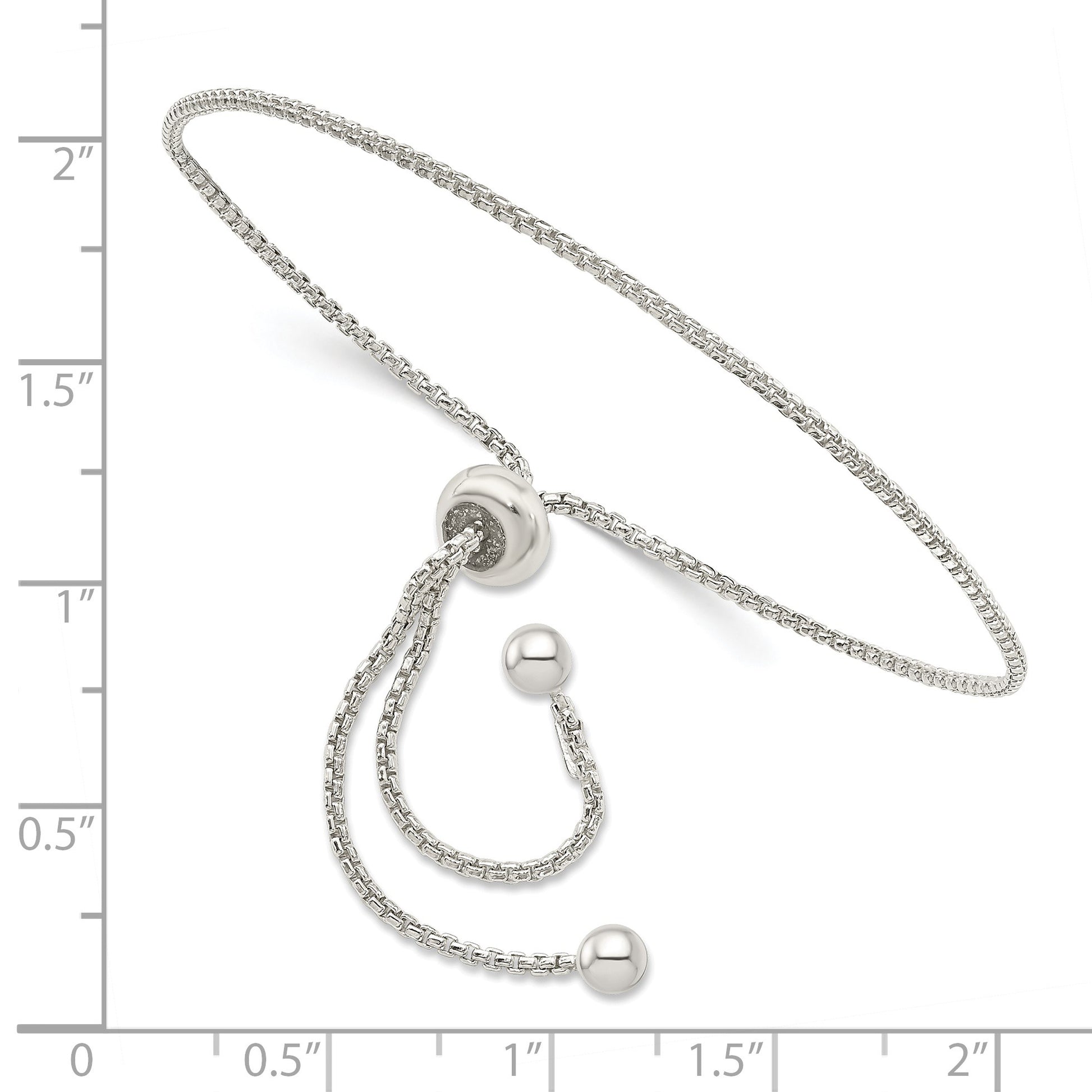 Sterling Silver Adjustable Bracelet