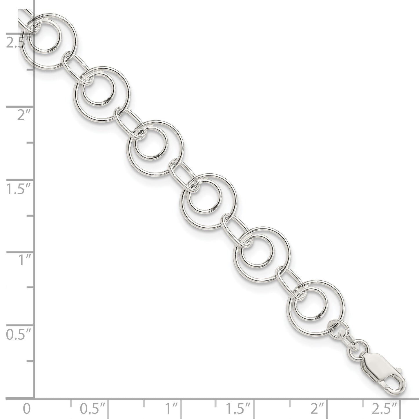 Sterling Silver Link Bracelet