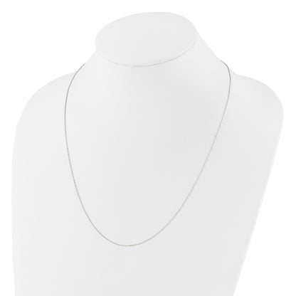 Sterling Silver Polished 1.00mm Beaded Adjustable Necklace