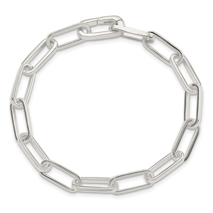 Sterling Silver Polished Fancy Link Bracelet