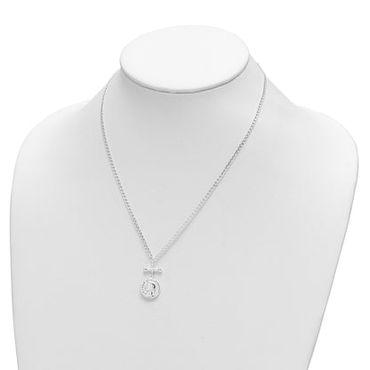 Sterling Silver Replica Roman Coin Necklace