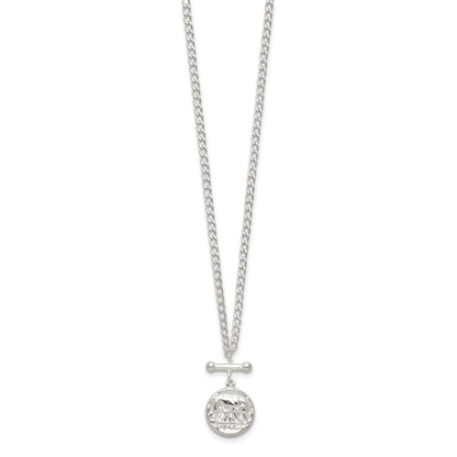 Sterling Silver Replica Roman Coin Necklace