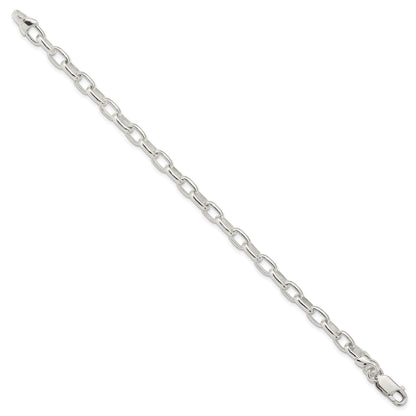 Sterling Silver 7.5inch Fancy Link Bracelet