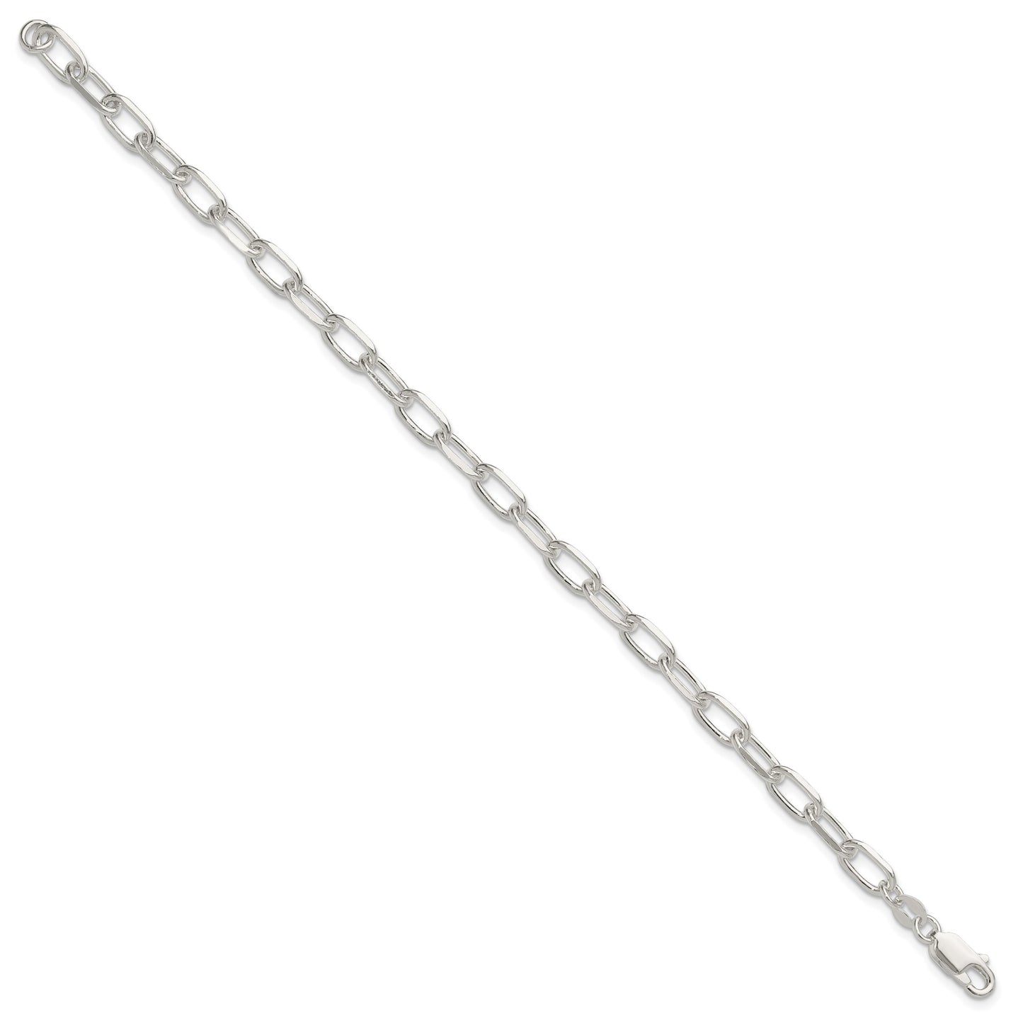 Sterling Silver 8.25inch Fancy Link Bracelet