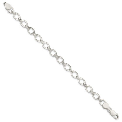 Sterling Silver 6.5inch Fancy Link Bracelet