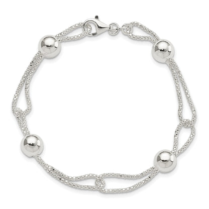Sterling Silver Fancy Bracelet