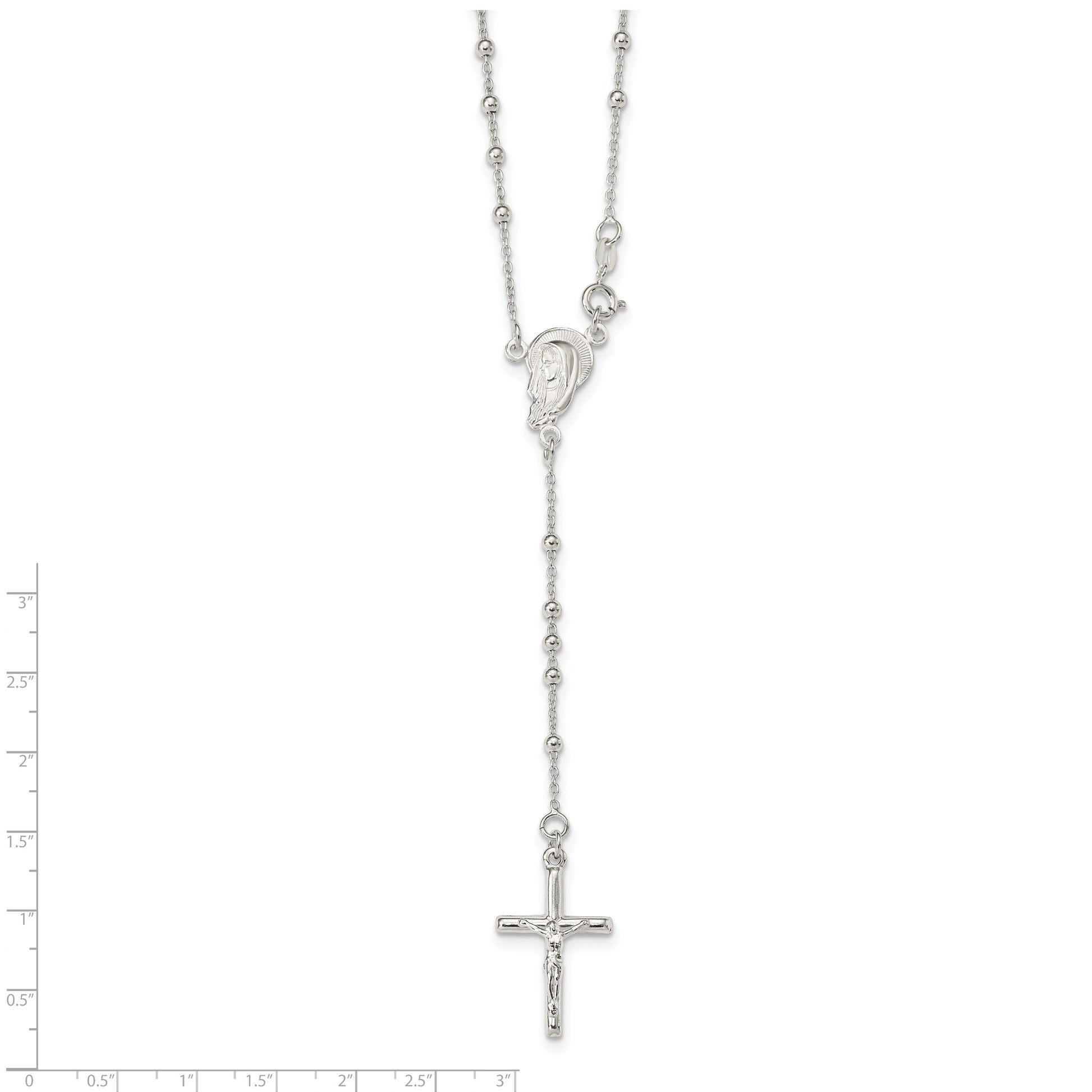 Sterling Silver Crucifix Necklace