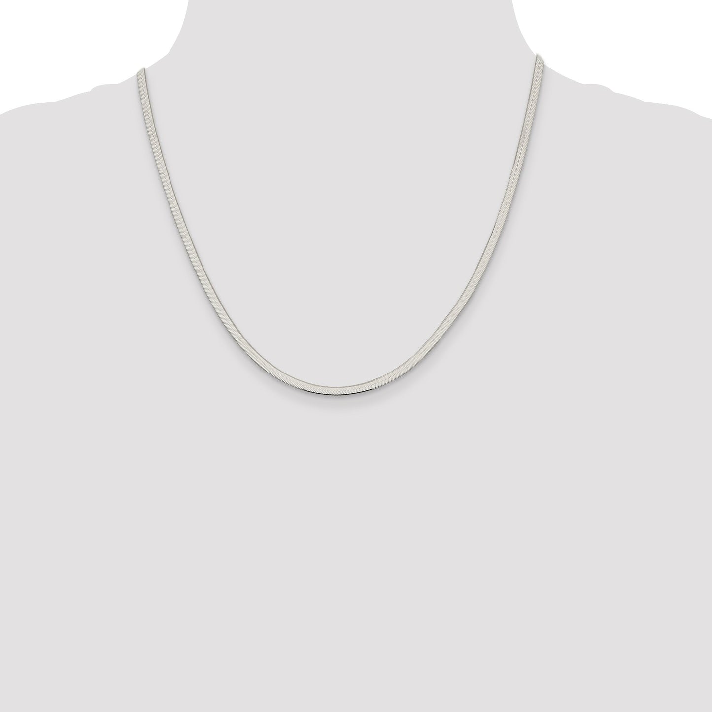 Sterling Silver 3mm Magic Herringbone Chain