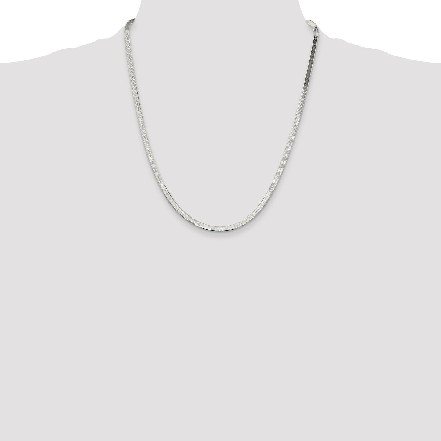 Sterling Silver 3.5mm Magic Herringbone Chain