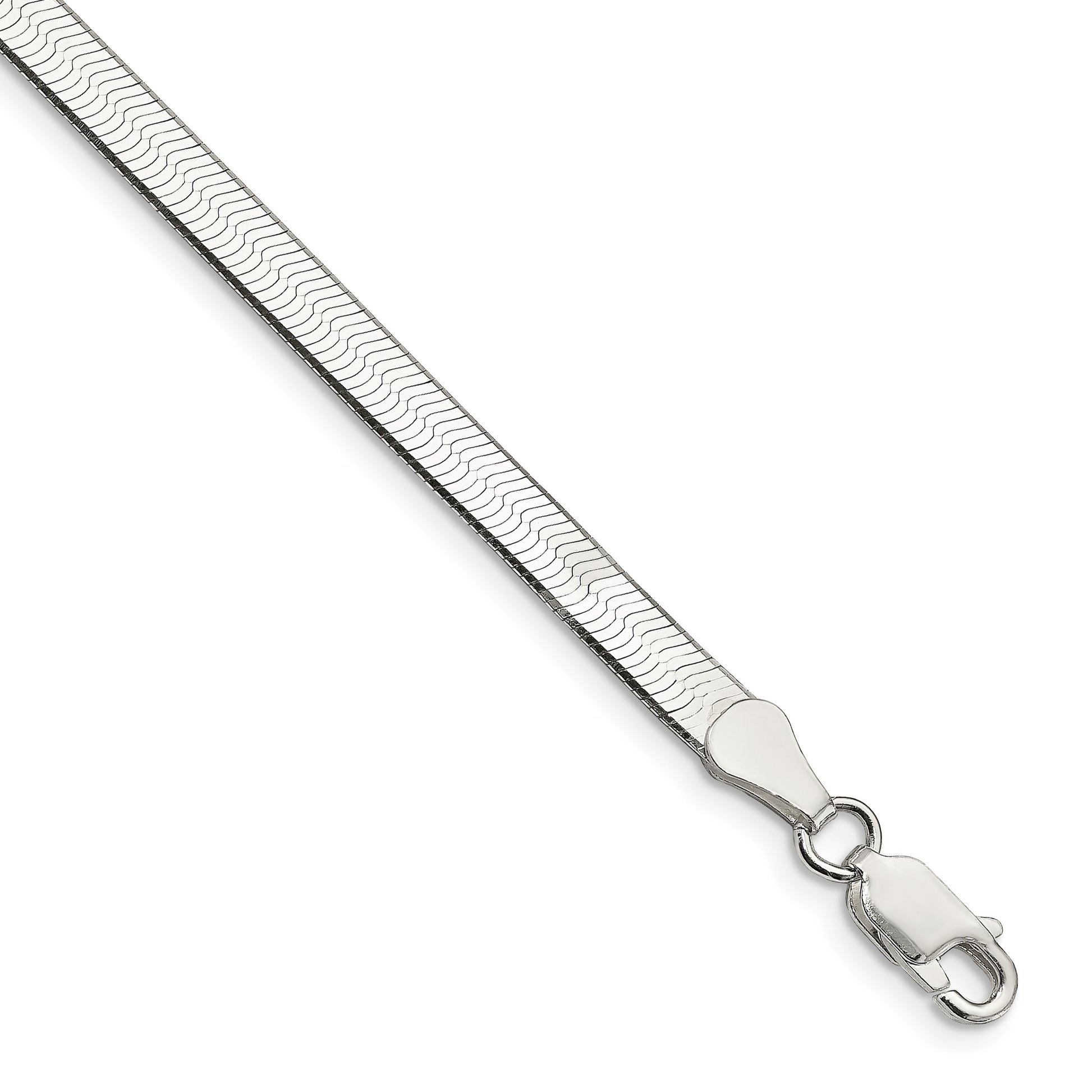 Sterling Silver 4.5mm Magic Herringbone Chain
