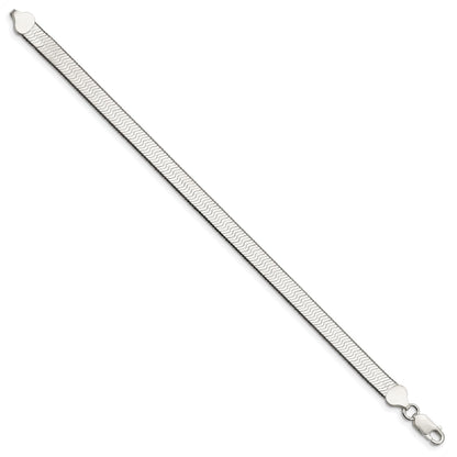 Sterling Silver 7.3mm Magic Herringbone Chain