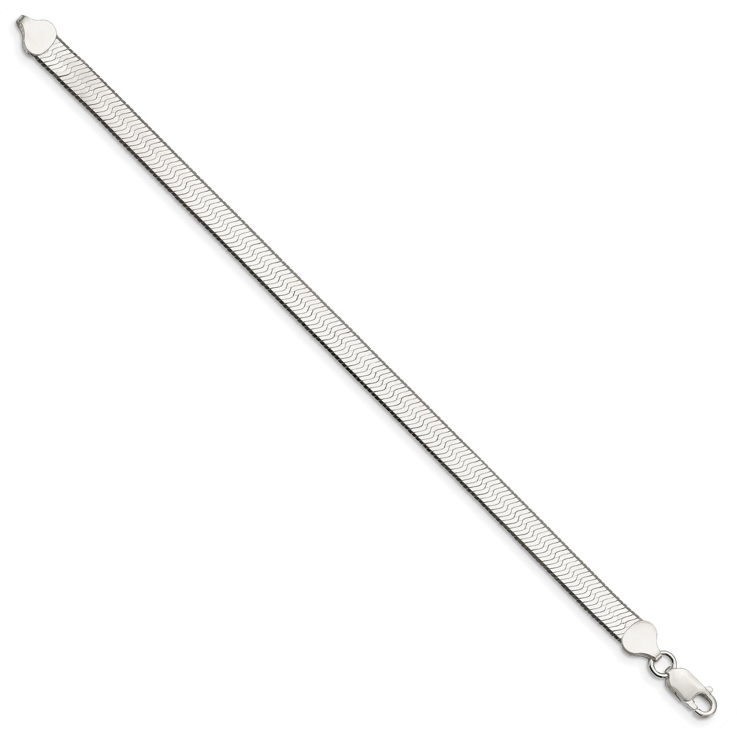 Sterling Silver 7.3mm Magic Herringbone Chain