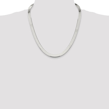 Sterling Silver 8mm Magic Herringbone Chain