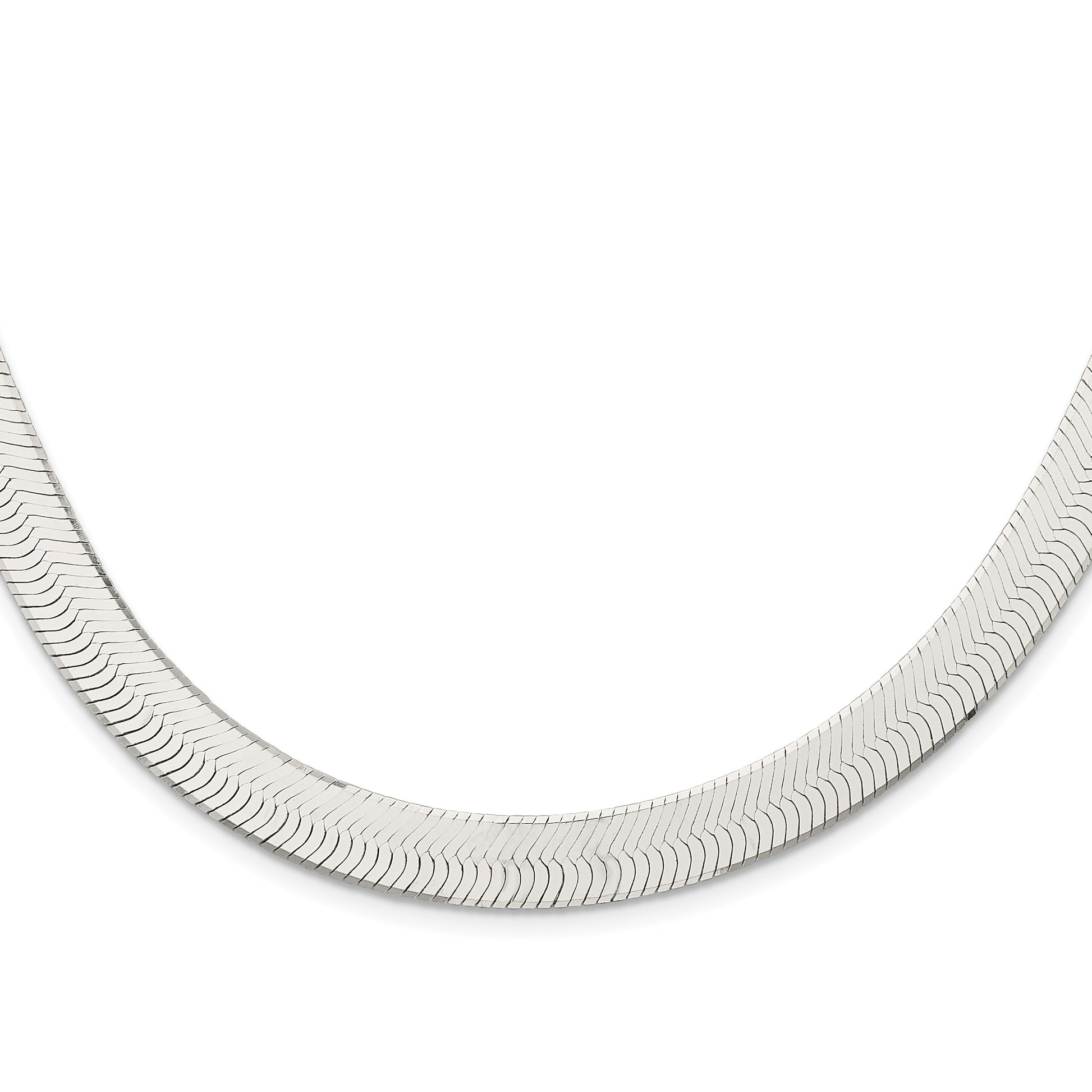 Sterling Silver 10.5mm Magic Herringbone Chain