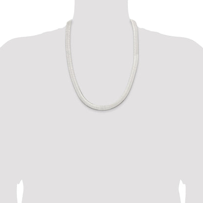 Sterling Silver 10.5mm Magic Herringbone Chain