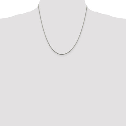 Sterling Silver 1.5mm Round Box Chain