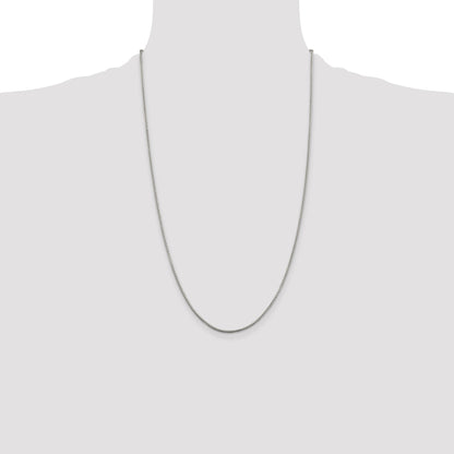Sterling Silver 1.5mm Round Box Chain