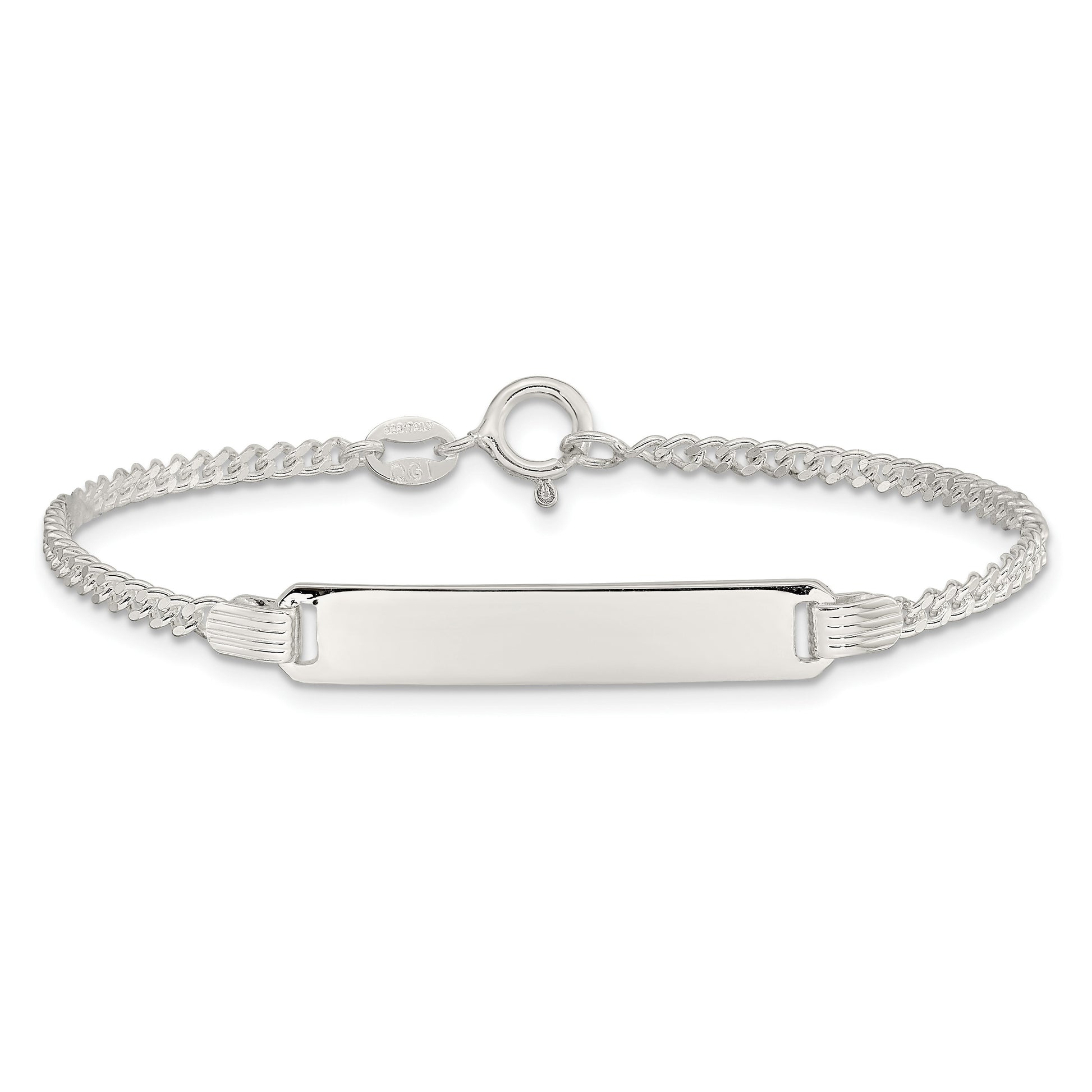Sterling Silver Children's ID Bracelet