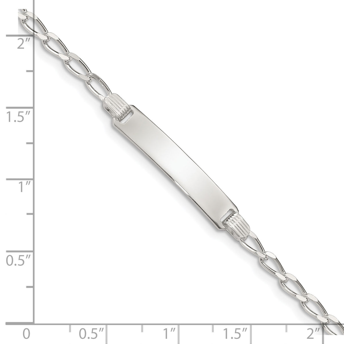 Sterling Silver Children's ID Bracelet