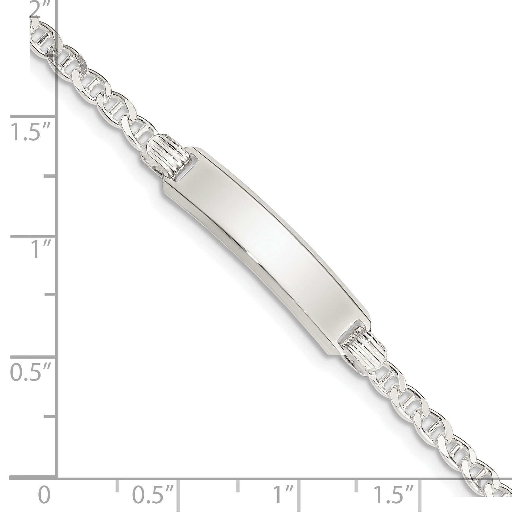 Sterling Silver Children's ID Bracelet