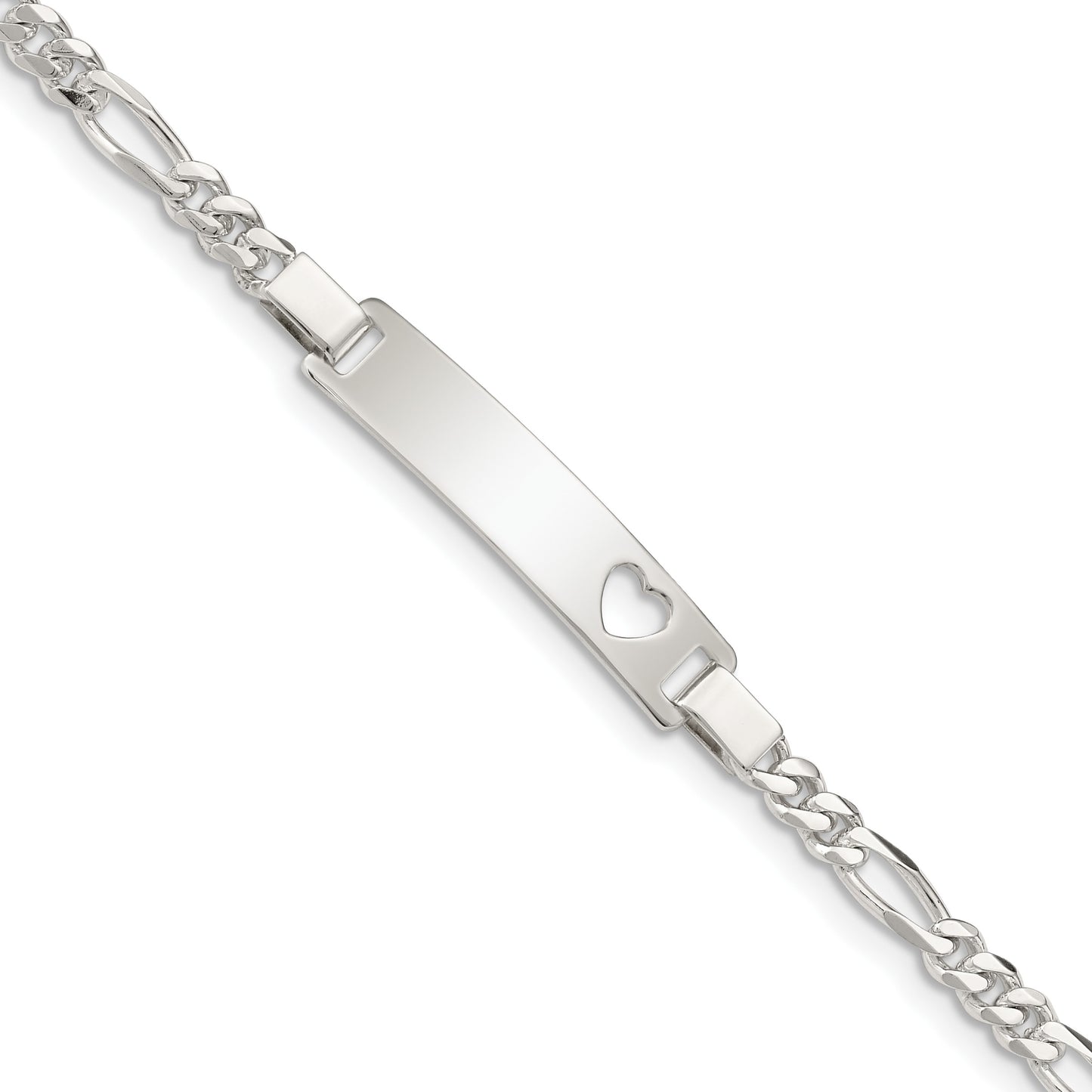 Sterling Silver Baby ID Bracelet