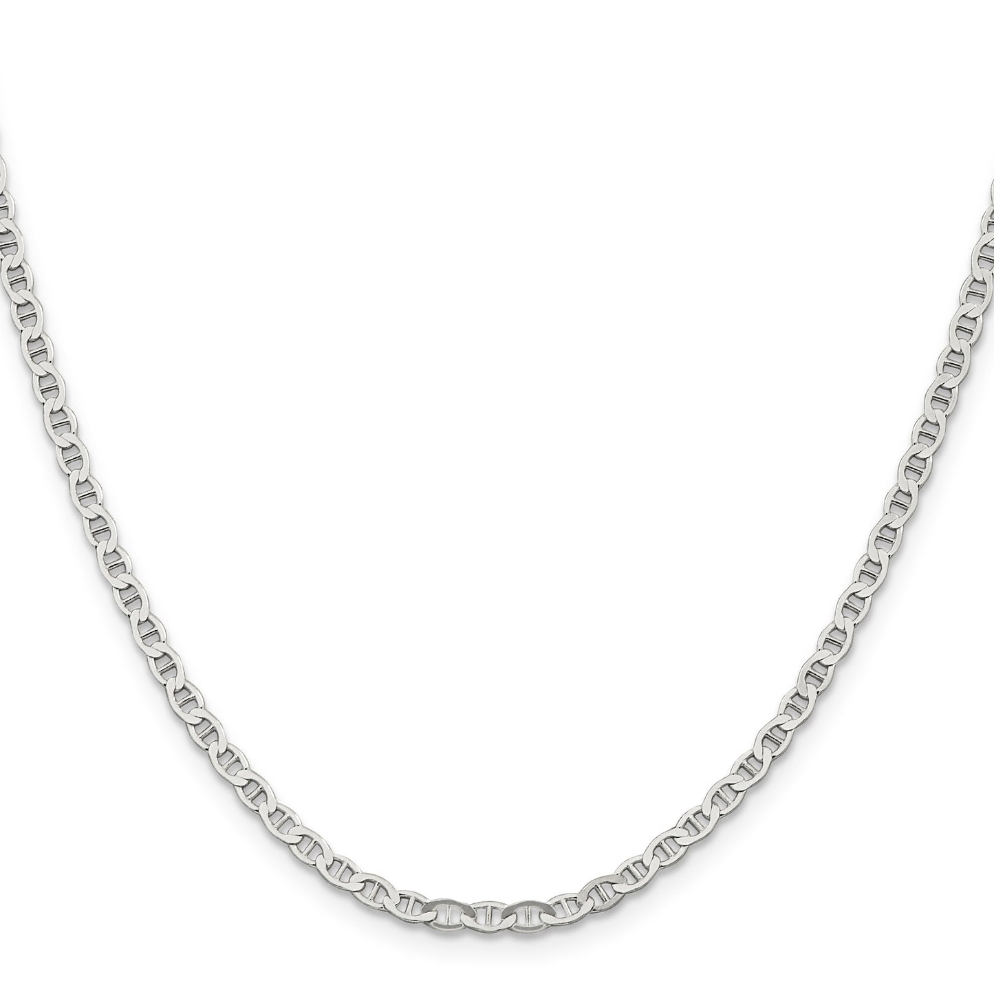 Sterling Silver 3.1mm Flat Anchor Chain