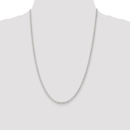 Sterling Silver 3.1mm Flat Anchor Chain