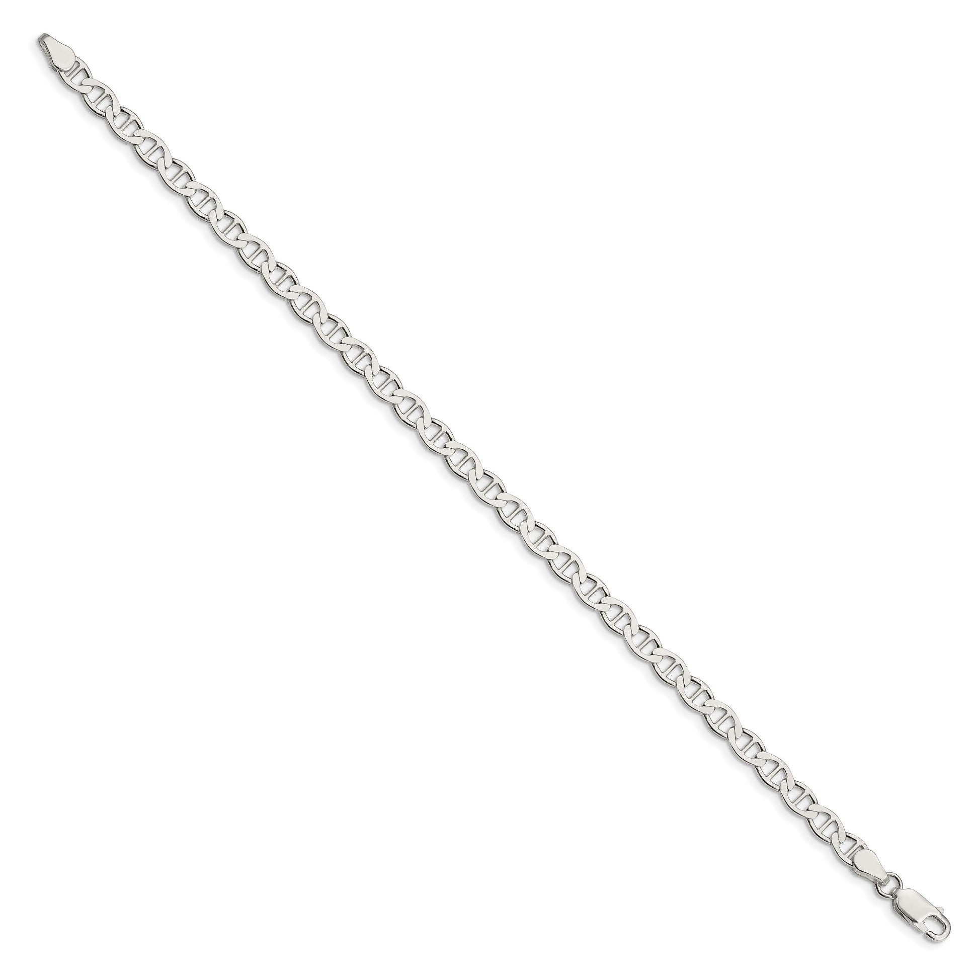Sterling Silver 4.75mm Flat Anchor Chain