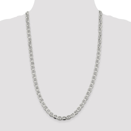 Sterling Silver 7.1mm Flat Anchor Chain
