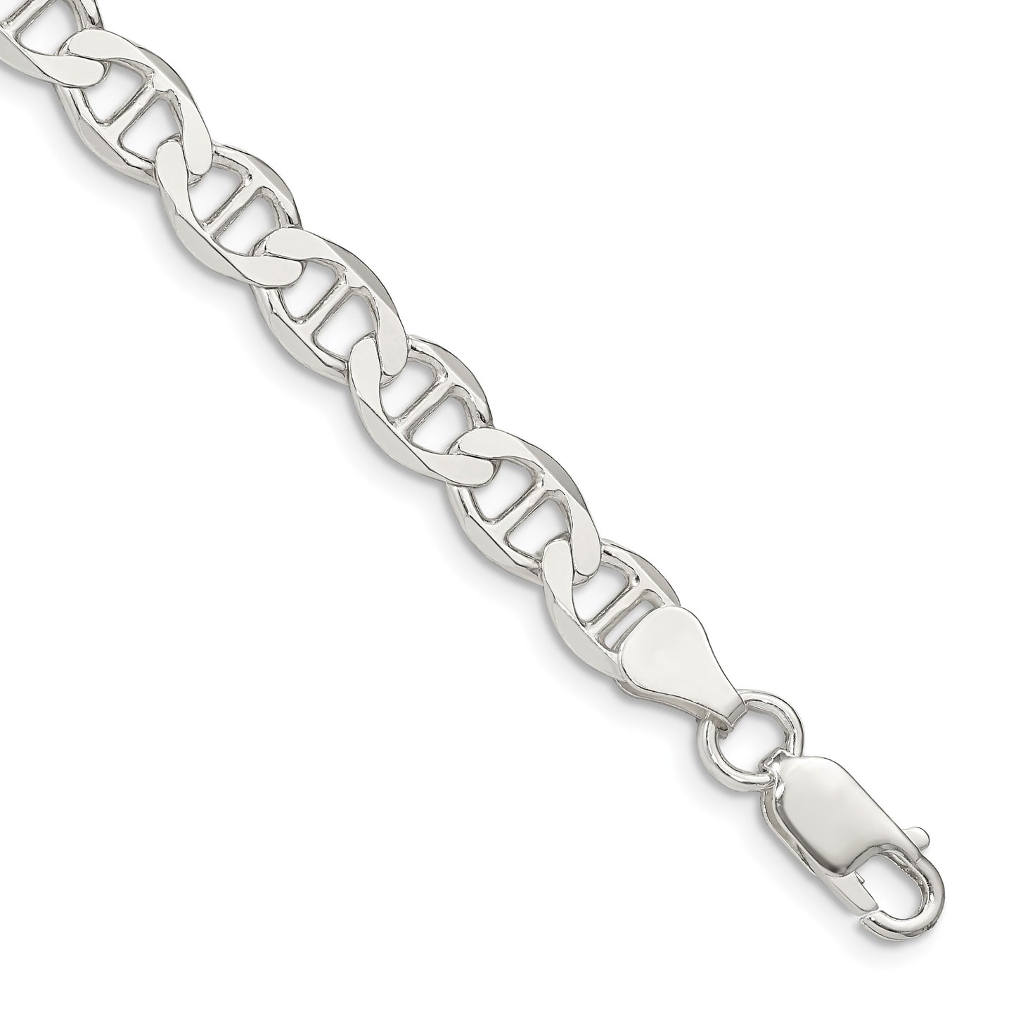 Sterling Silver 7.1mm Flat Anchor Chain