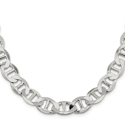 Sterling Silver 12.3mm Flat Anchor Chain