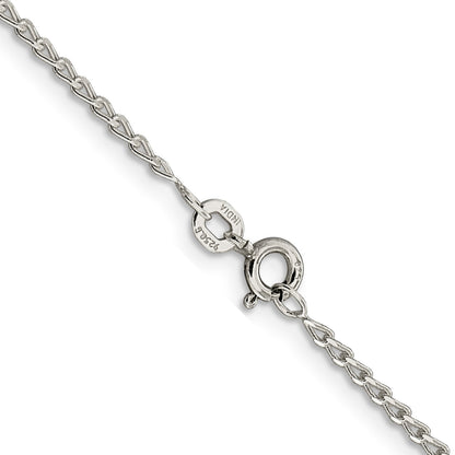 Sterling Silver 1.5mm Open Elongated Link Chain