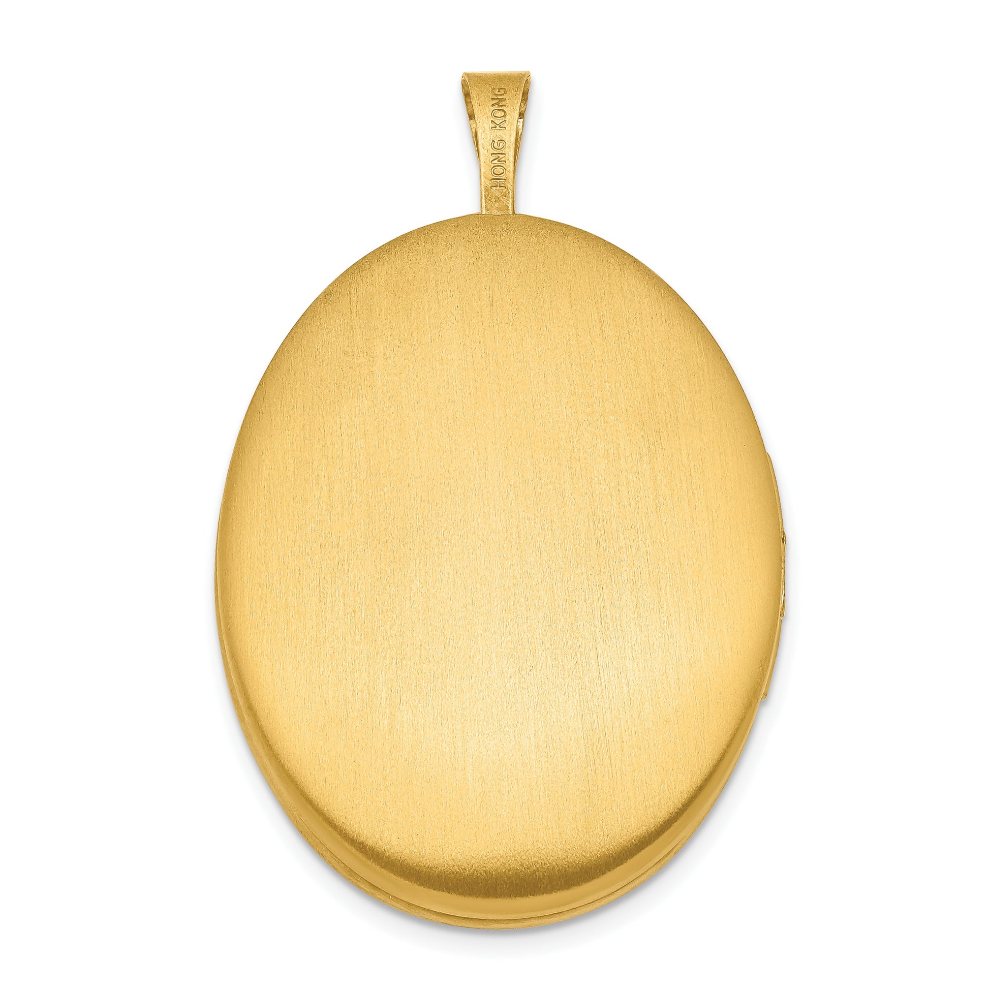 1/20 14K Gold Filled 26mm Floral Oval Locket