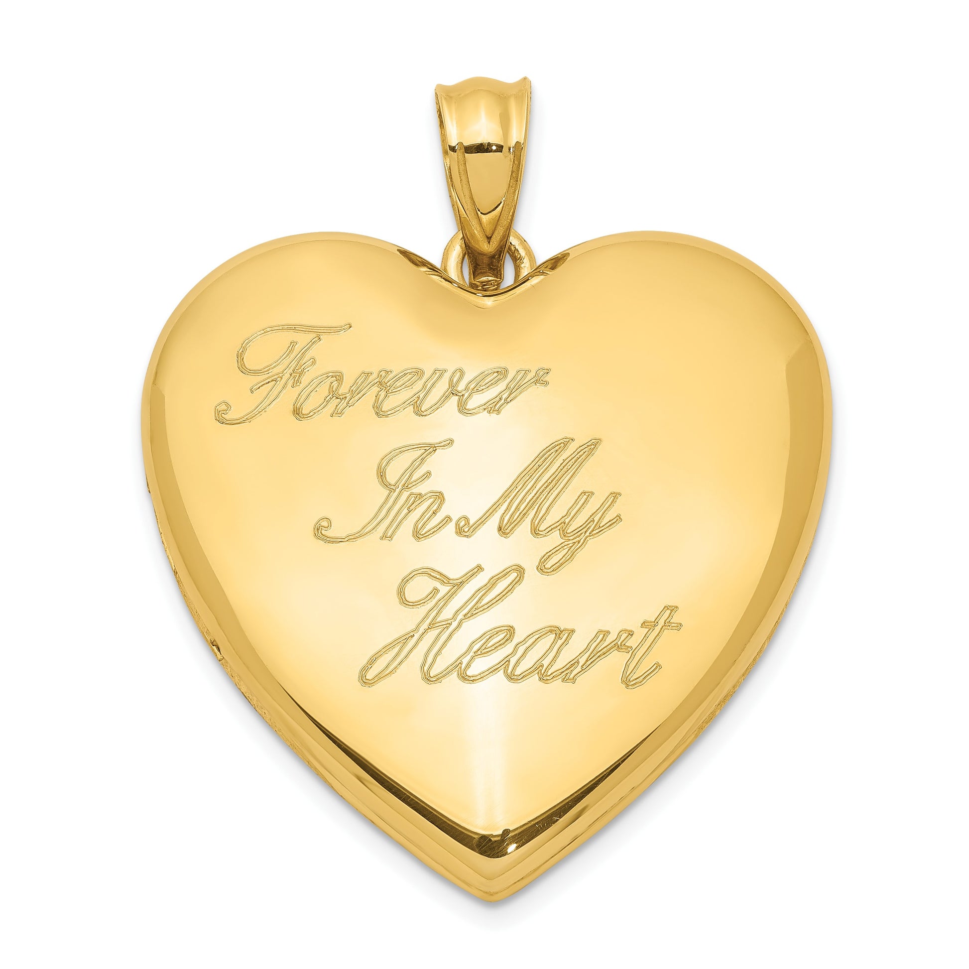 Sterling Silver Gold-tone Forever In My Heart Ash Holder Heart Locket