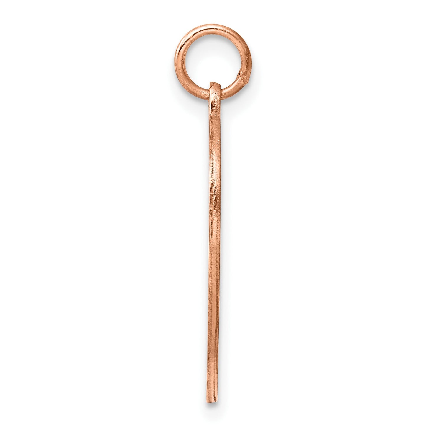 Sterling Silver RG Plated Engraveable Heart Polished Front/Satin Back Disc