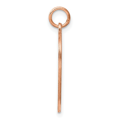 Sterling Silver RG Plated Engraveable Heart Polished Front/Satin Back Disc
