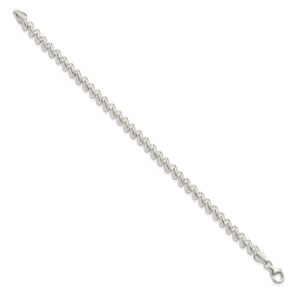 Sterling Silver 6mm San Marco Bracelet