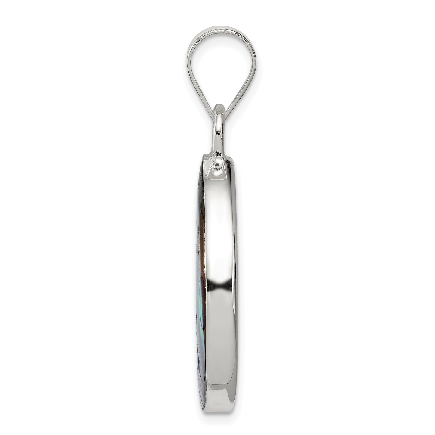 Sterling Silver Abalone Pendant