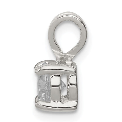 Sterling Silver CZ Pendant