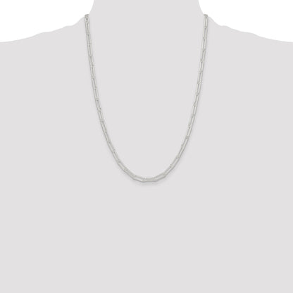 Sterling Silver Polished 4.5mm Paperclip Chain