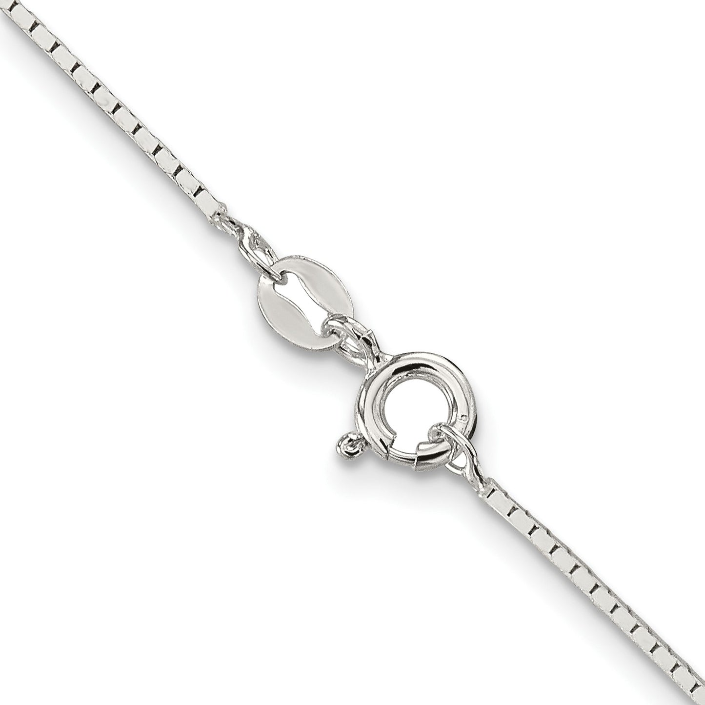 Sterling Silver 1mm Mirror Box Chain