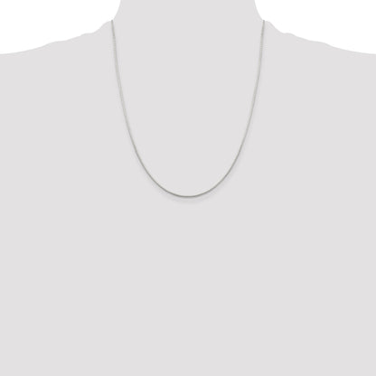 Sterling Silver 1mm Mirror Box Chain