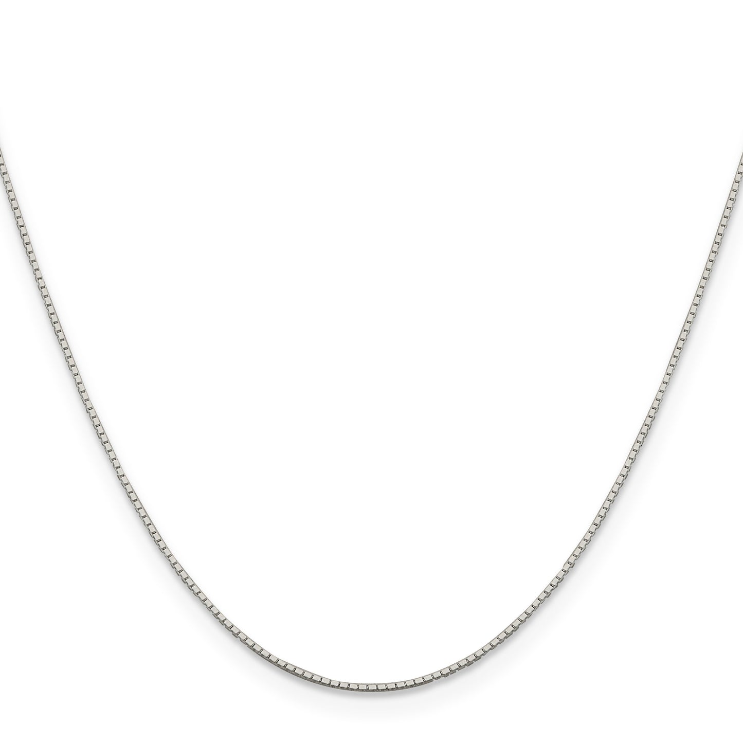Sterling Silver .6mm Mirror Box Chain