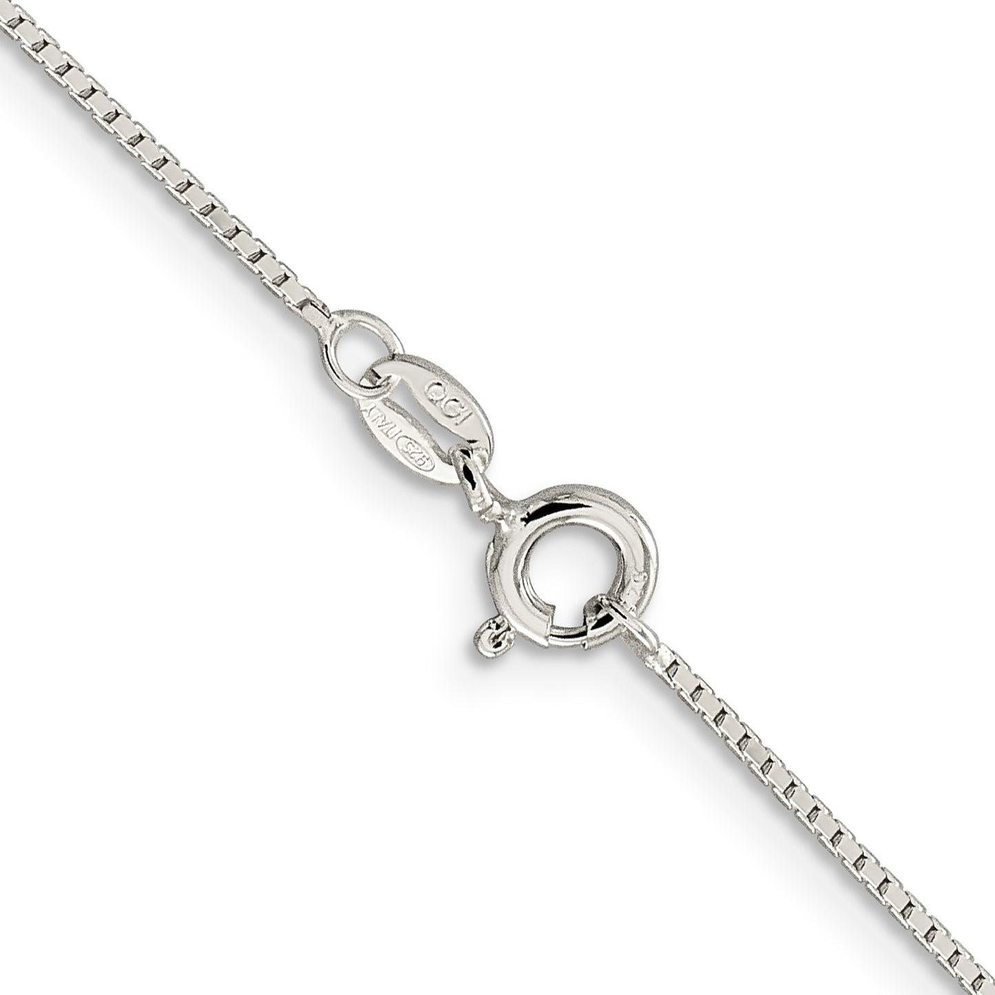 Sterling Silver .7mm Mirror Box Chain