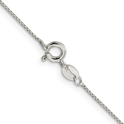 Sterling Silver .6mm 8 Sided Mirror Box Chain